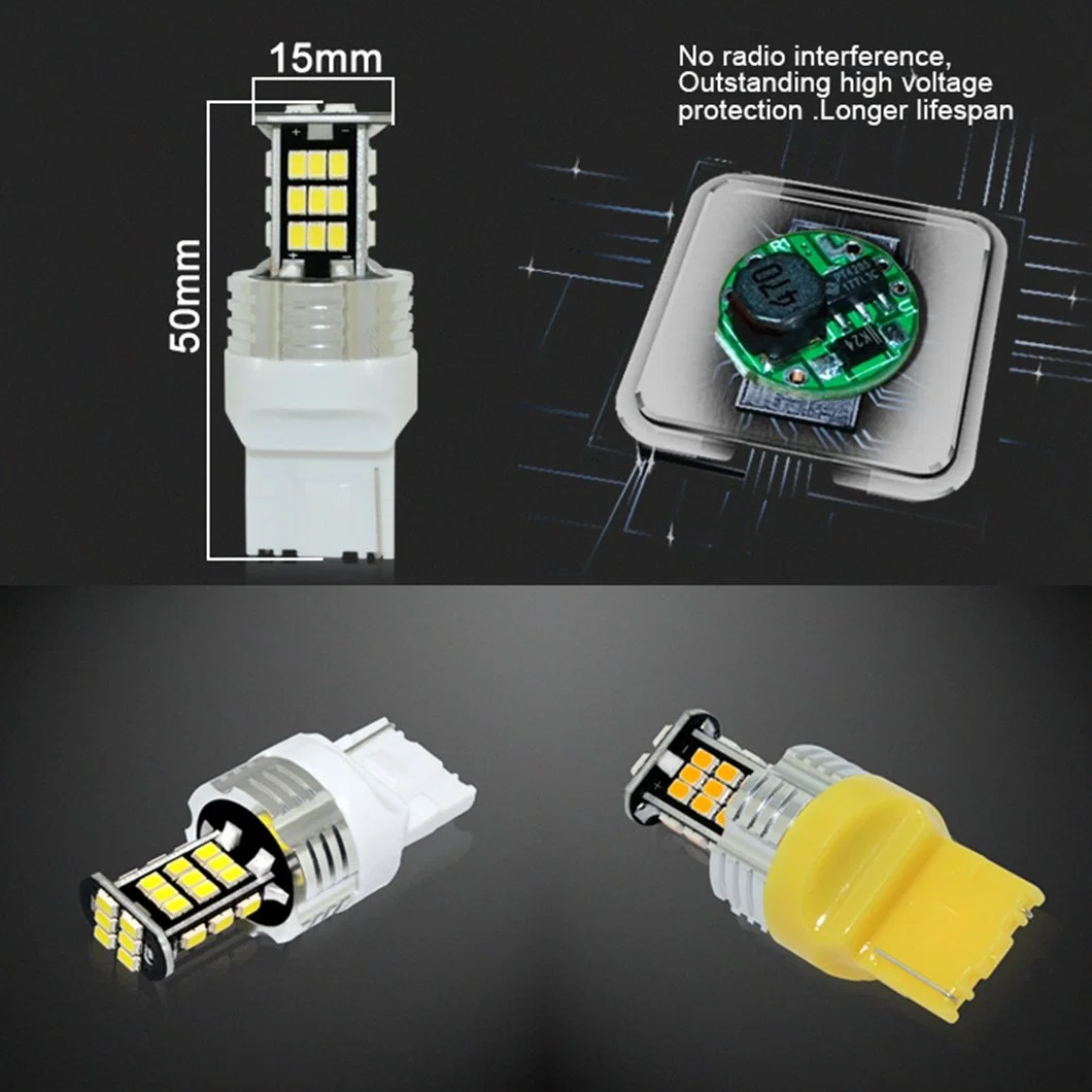 Gview V30 7440/7443 1156/1157/3156/3157/7440/7443/BA15S/P21W/BAU15S 3156 Auto Lighting Systems signal light for car 7440 led