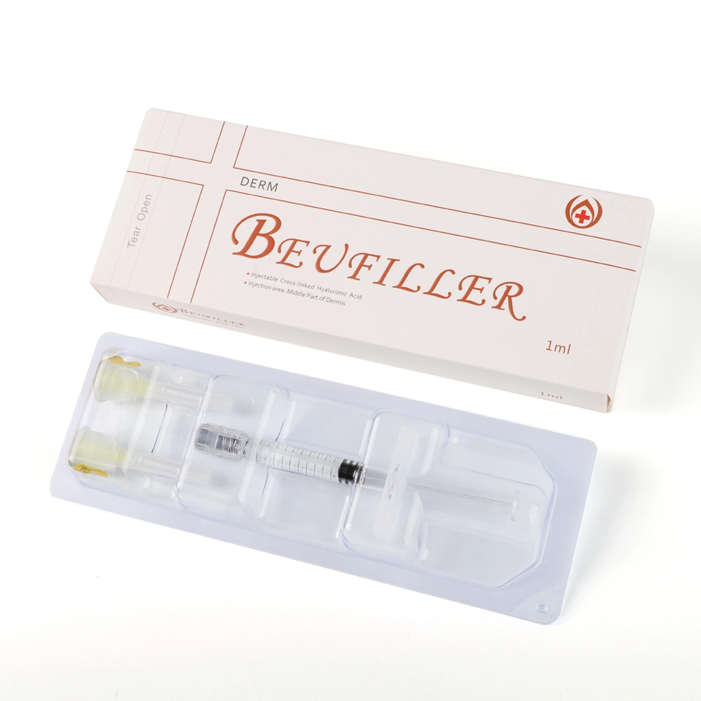 CE Beufiller Hyaluronsäure-Füllstoff Injektionsmittel Dermalfüller 2ml Ha Füllstoff Lip Breast Füllstoff