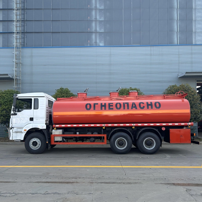 Shacman 6*4 Left Hand Drive Heavy Oil/Fuel Tanker Trucks