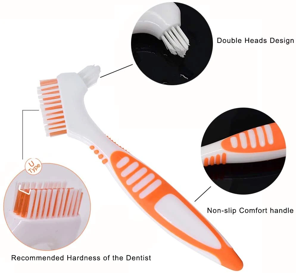 OEM Supported Toothbrush Denture Cleaning Soft Bristles Toothbrush