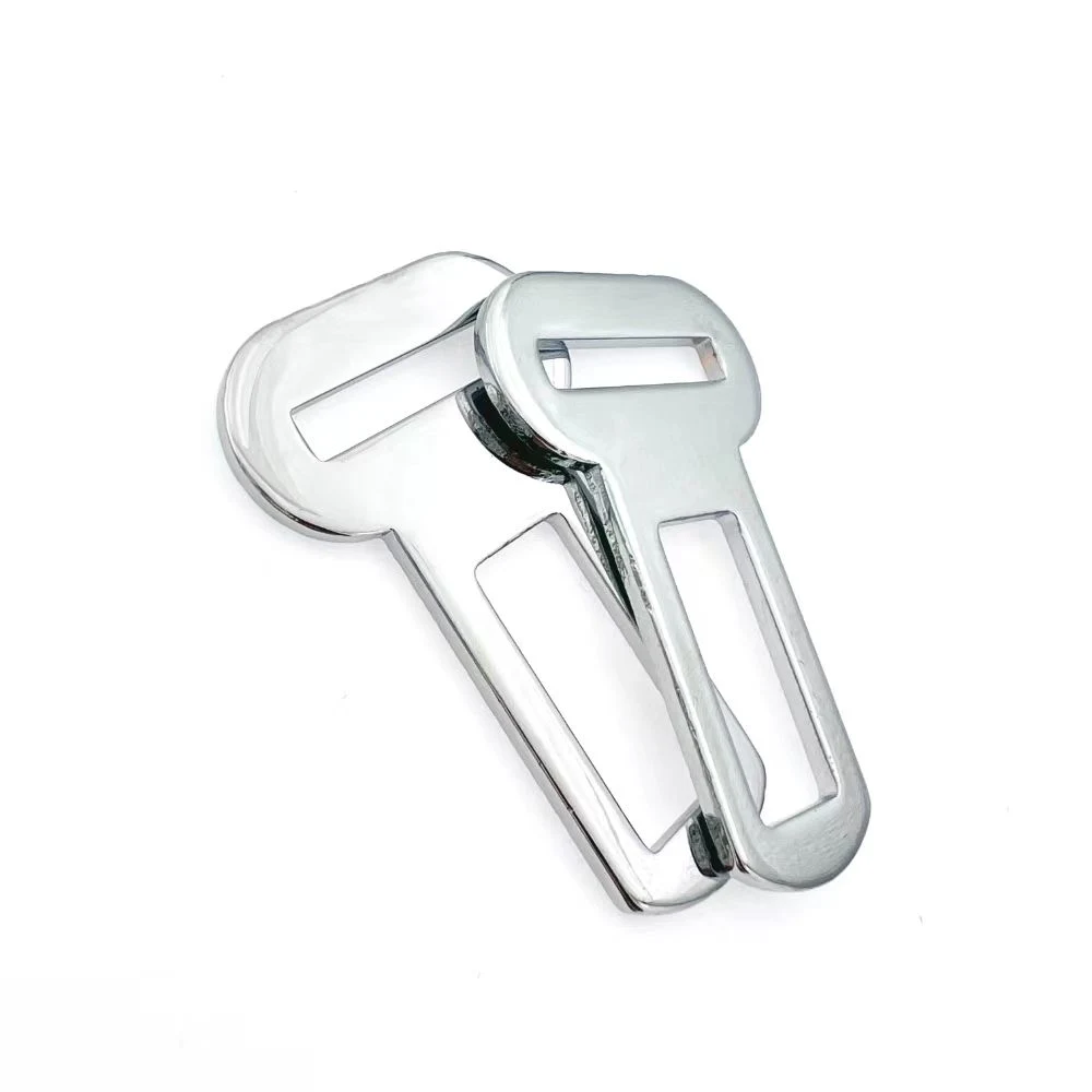 Manufacturer's Direct Sales of Safety Belt Buckle Iron Stamping Parts, Automotive Safety Belt Accessories