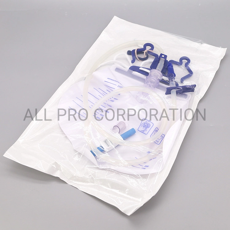 Medical Disposable Adult 2000ml 4000ml 5000ml Luxury Urine Drainage Bag
