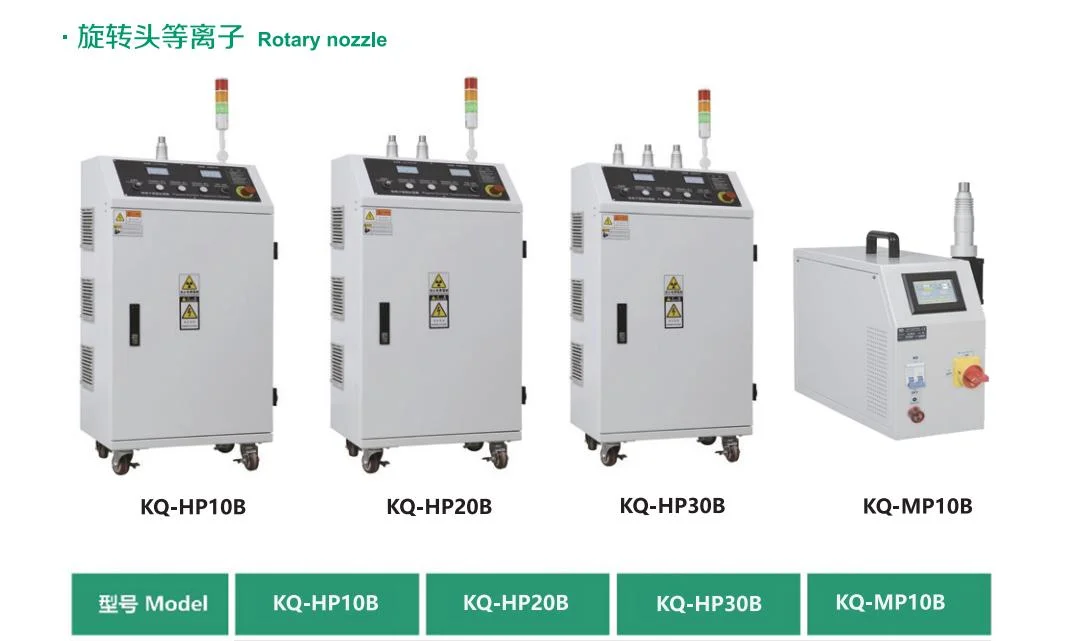 Three Guns Rotary Nozzle Plasma Surface Treatment System