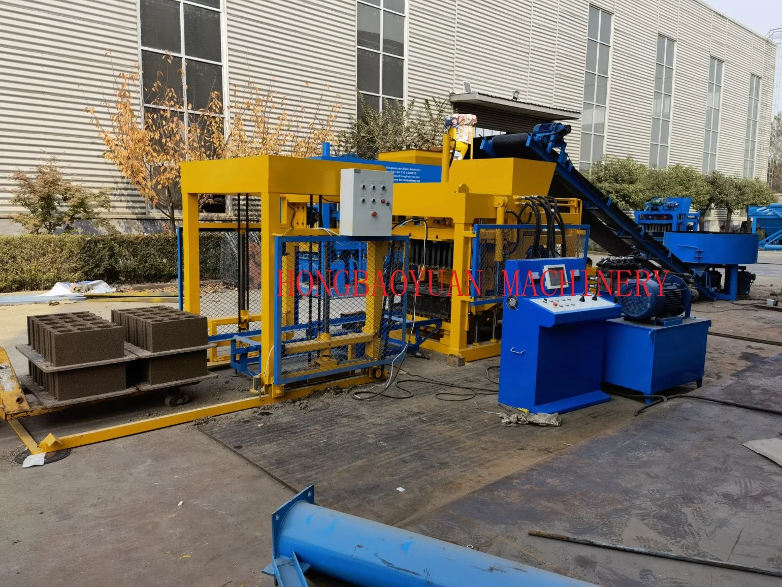 Interlocking Blocks Machine Vibrator for Block Machine