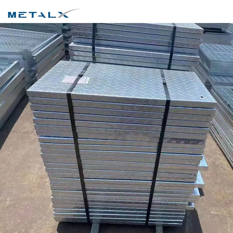 Hot DIP Galvanized Steel Grating 25 X 5 X 3mm Galvanized Bar Catwalk Cover Electro Forge Steel Bar Grating for Platform Walkway