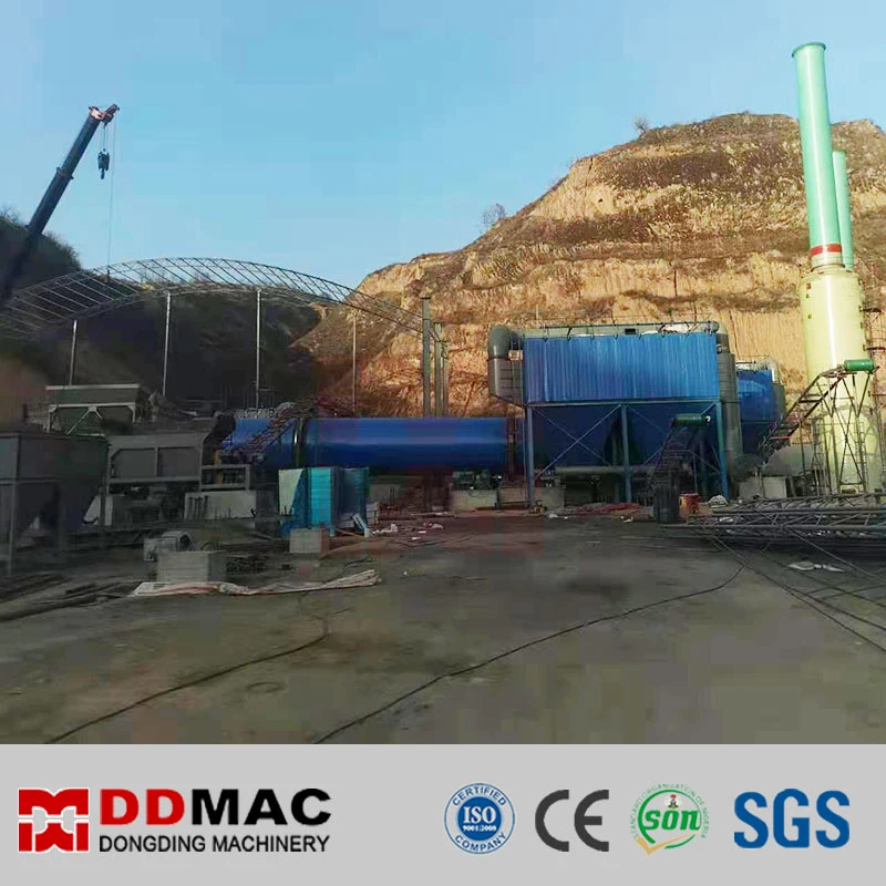 Three Cylinder Feldspar Powder Dryer Three Cylinder Bentonite Sand Rotary Dryer