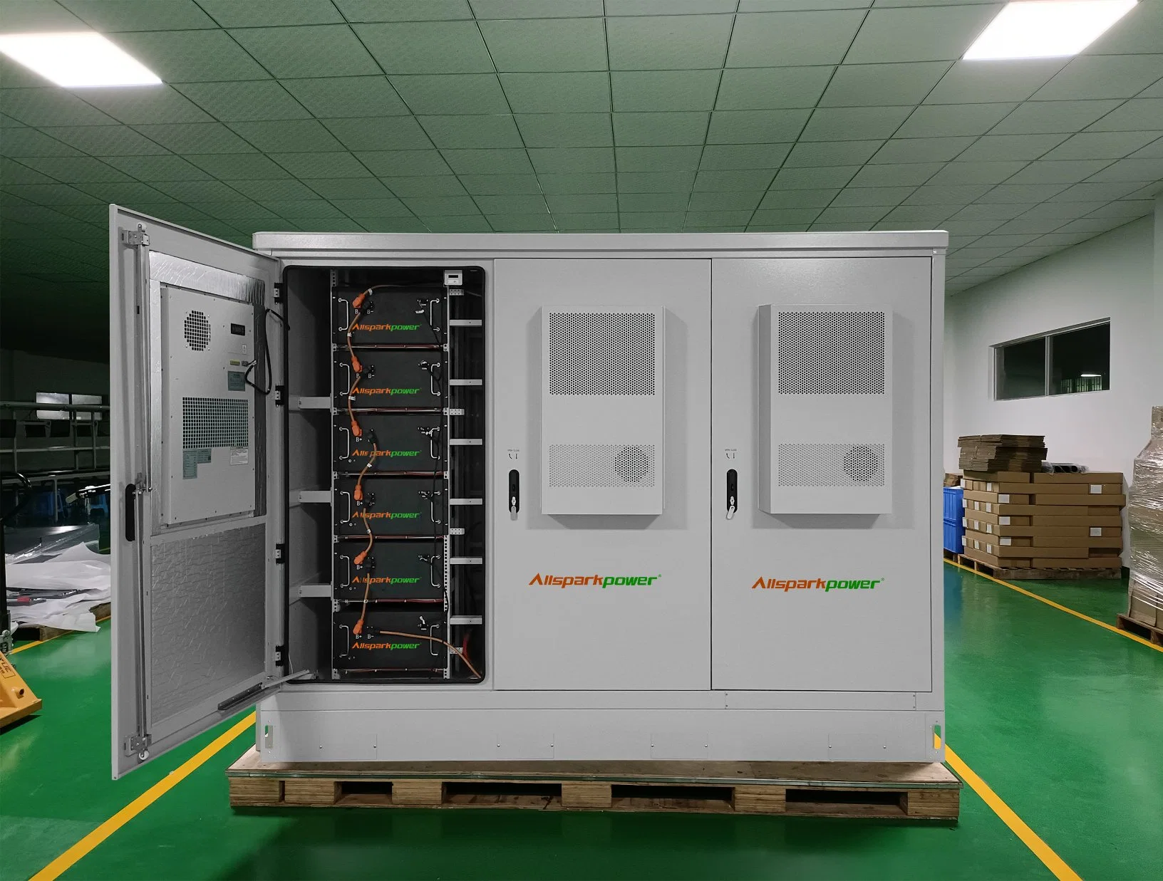 Allsparlpower Outdoor Cabinets Energy Storage System From 20kwh to 100kwh Solar Energy System