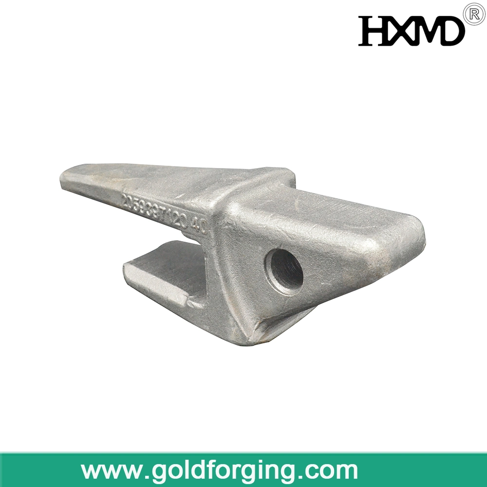 OEM Gold Forging Excavator Parts Forged Bucket Tooth and Adapter PC300 for Komatsu Cralwer Excavator Tooth Pin, Ripper Tooth 207-939-3120-50 for Excavator