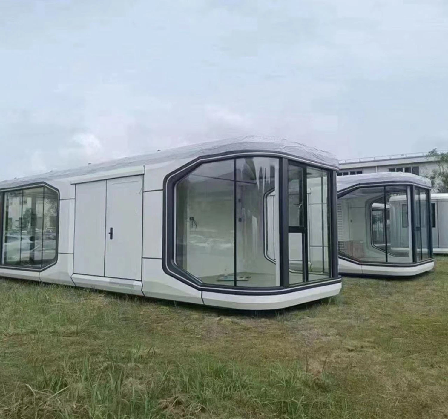 Modern Aluminum Capsule Residential Container Hotel Technology Sense Residential Sale