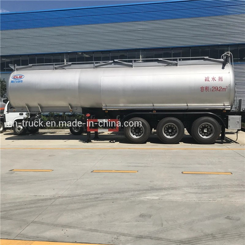 Low Price 20mt 25mt 26mt 27mt 28mt 29mt 30mt Acid Liquid Chemical Trailer Tank with Pump