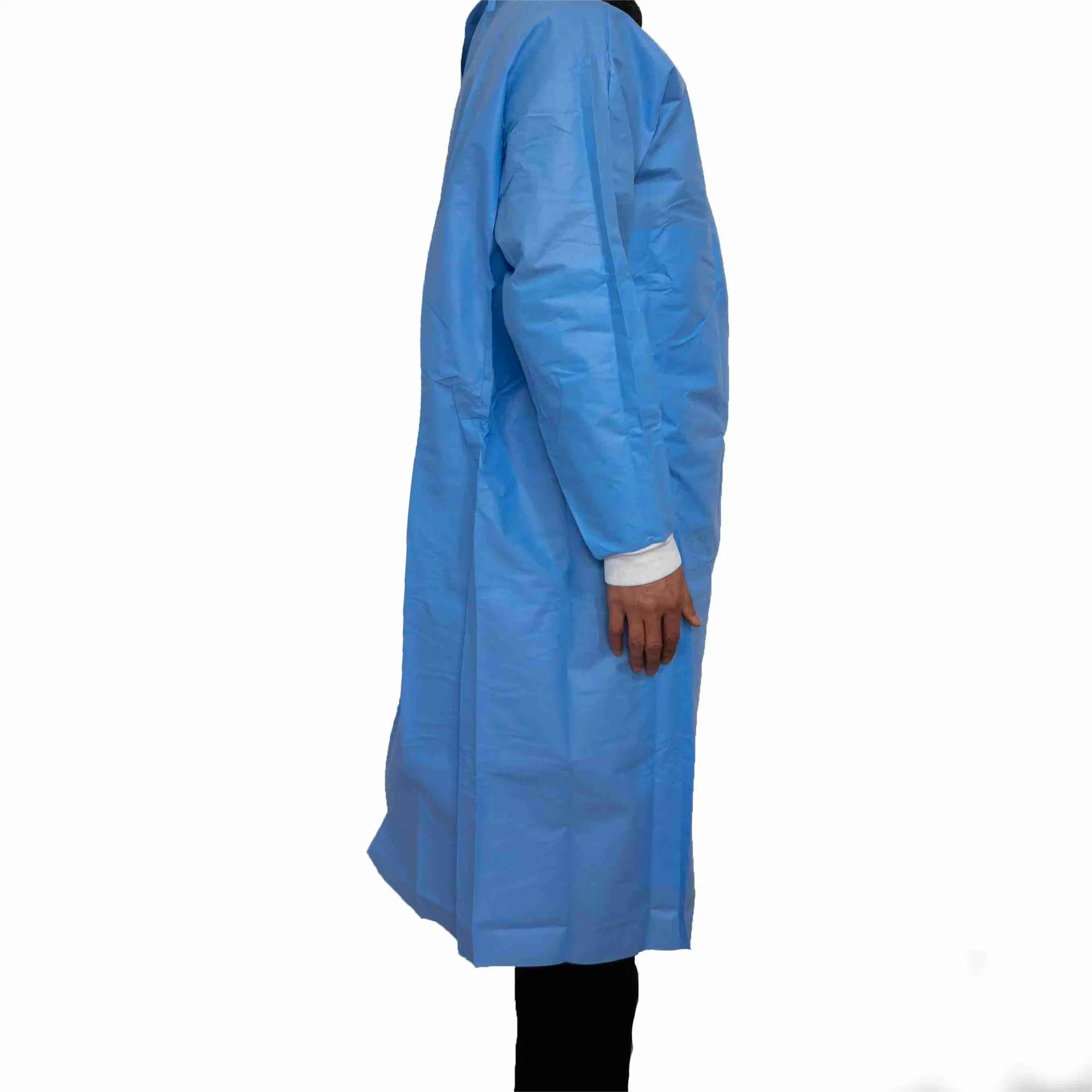 Siny Surgical Supplies Materials Protective Sterile PP PE Coated Isolation Gown