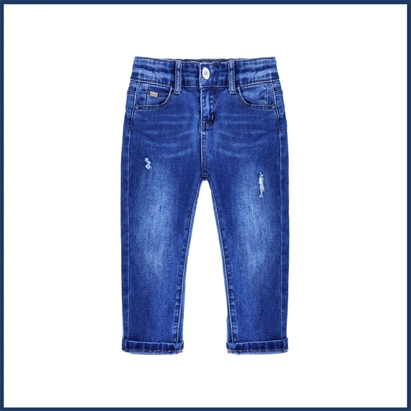 Boys Pants 2022 Kids Jeans Elastic Waist Stretch Denim Clothes Children Trousers