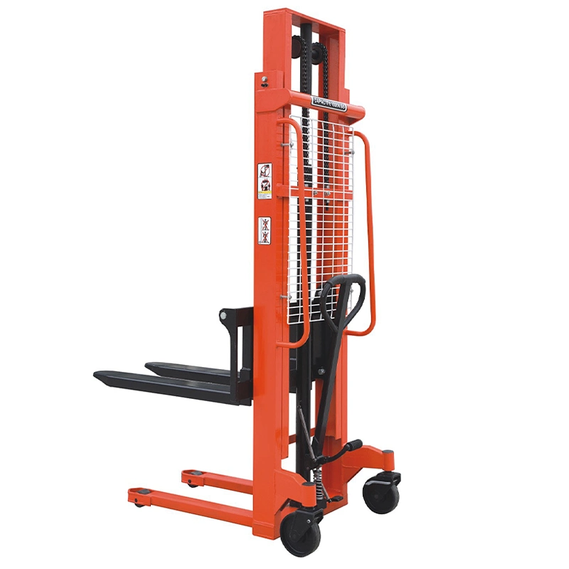 Manual Forklift 1ton 2 Ton 2m 2.5m 3m 3.5 Pallet Handling Equipment Material Goods Lifting Hand Forklift