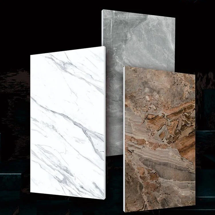 Marble UV Board Printing PVC Plastic Board Marble PVC Wall Panel Bamboo Charcoal Wood Veneer Marble