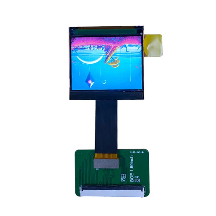 1.89 pulgadas Resolución de 1600X1200 RGB módulo LCD TFT-LCD de pantalla OLED de alto brillo con