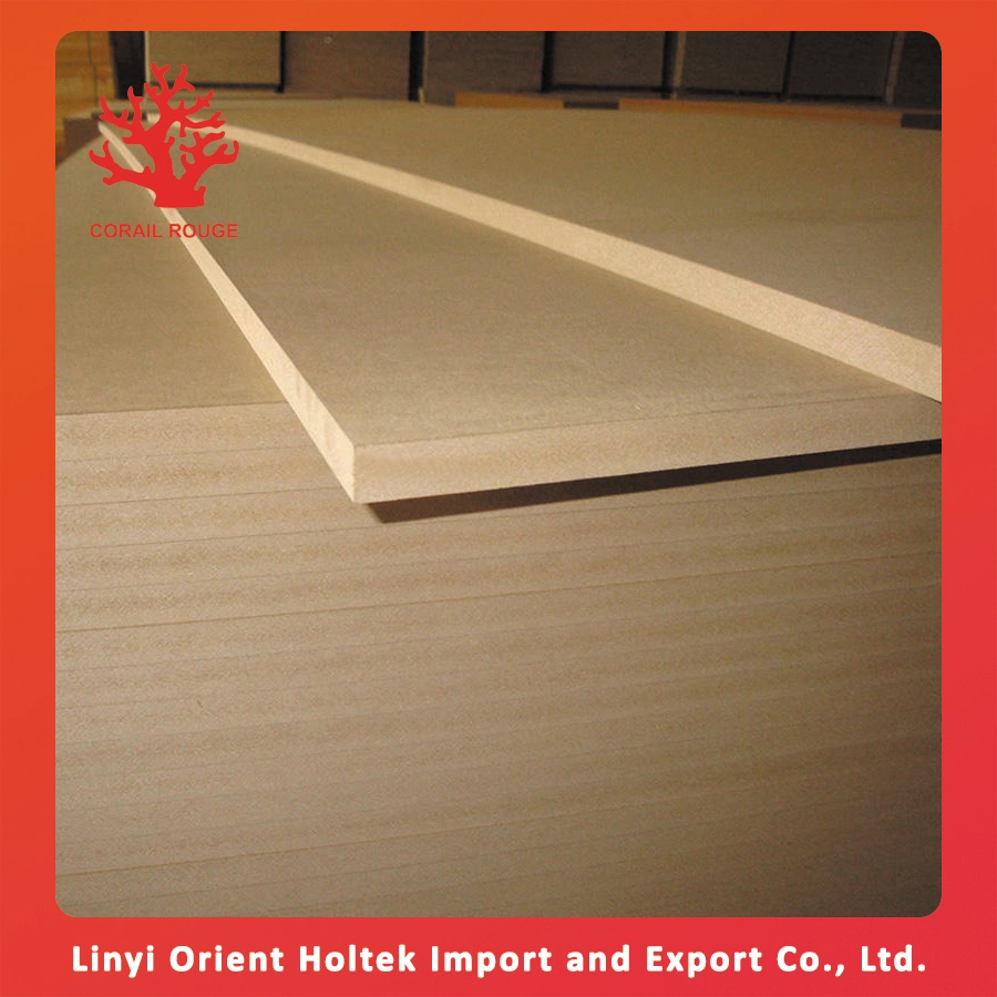 Competitive Price Raw MDF Wood Prices / Plain MDF Board for Furniture