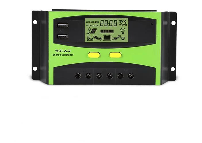 Dual USB DC 12V /24V 20A 30A 40A 50 60A PWM Solar Charger Controllers