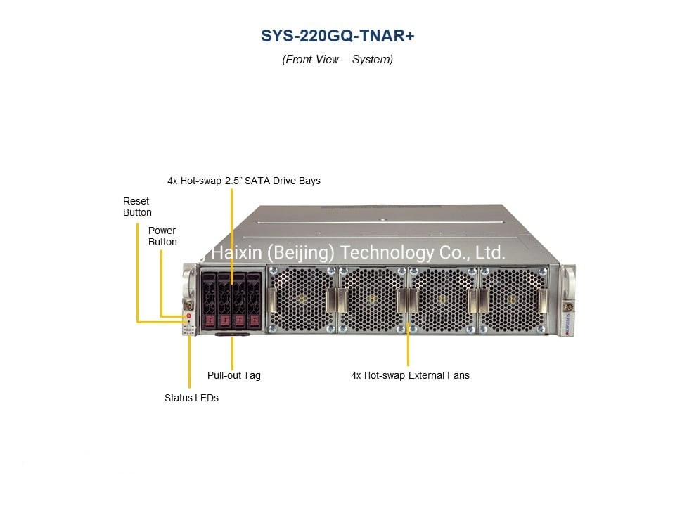 2023 Supermicro 220gq-Tnar+ Ai Server