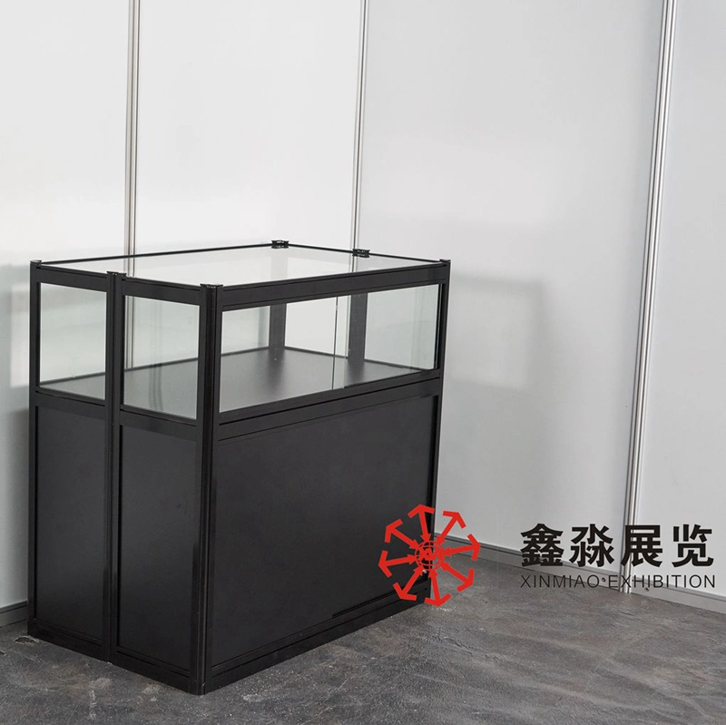 Foldingcase for Display Jewelry, Aluninum Folding Case Easy to Installation and Transportation