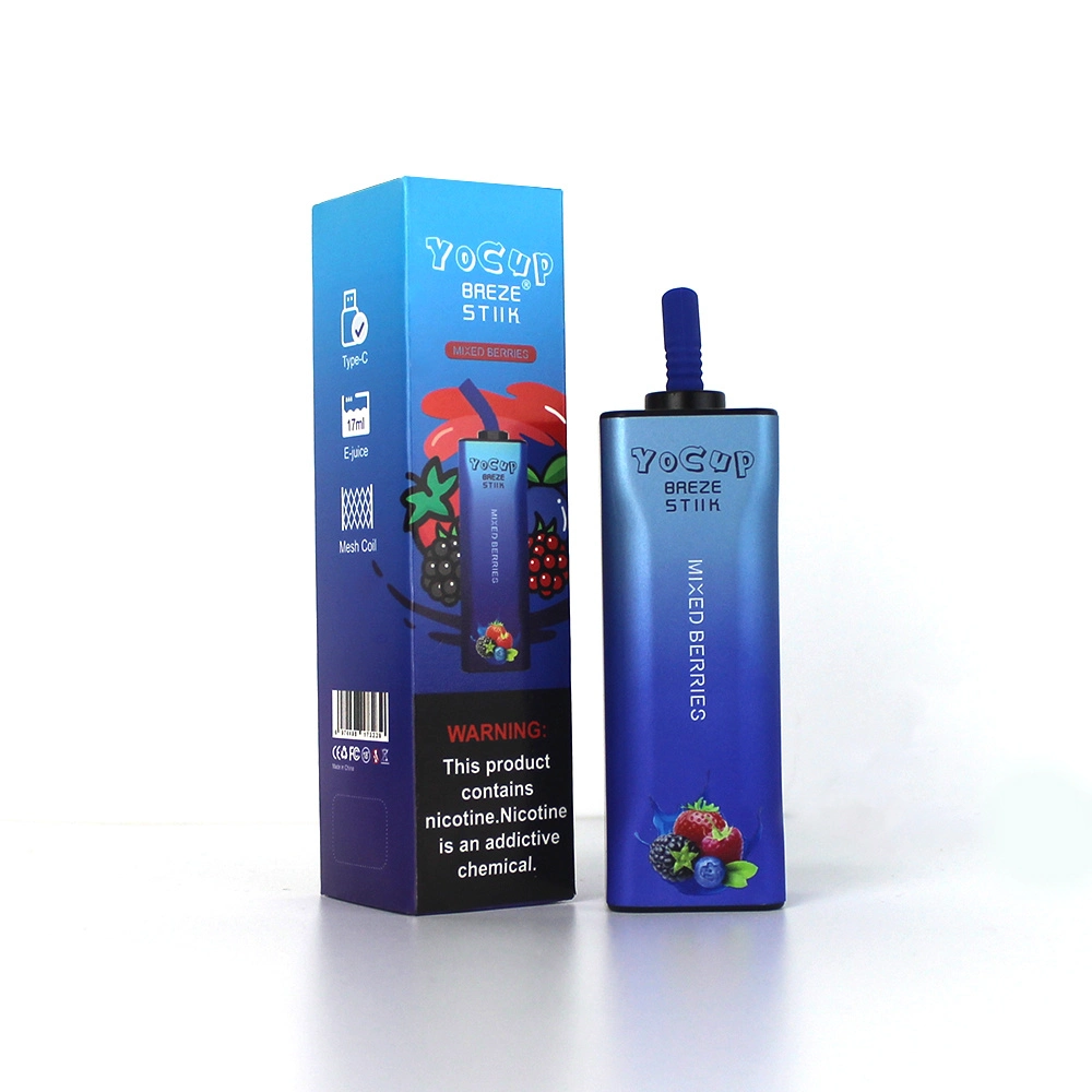 Breze Stiik Yocup 8000 Puffs Disposable/Chargeable Pod Device 5% Mini vape with OEM Support