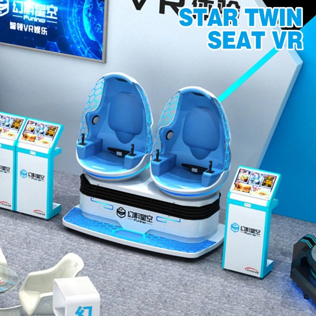 Double Seats 9d Vr Chair Simulator Cinema Arcade Game Machine