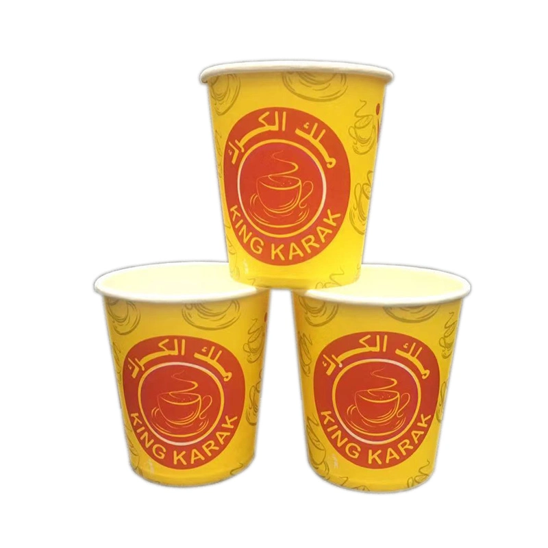 2.5-16oz Disposable Single Wall Paper Cups 7 Oz Hot Selling Size Party Supply