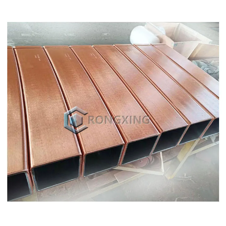 200X250X900mm R10250 Copper Mould Tube with Cobalt Nickel and Chromium Coating