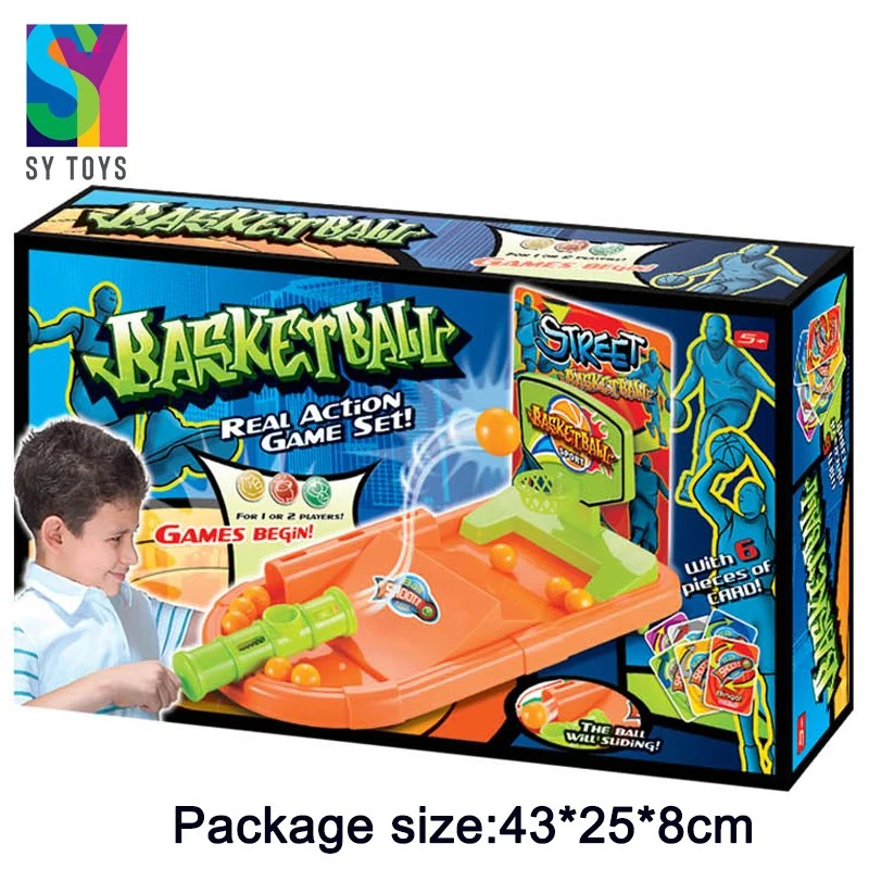 Sy Parent-Child Interaction Two-Player Sports Desktop Pinball Basketball Board Games for Adults Kids