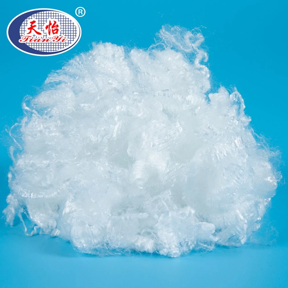 Long Service Life PVA Water-Soluble Curled Fiber 60-90 &ordm; C for Military Field