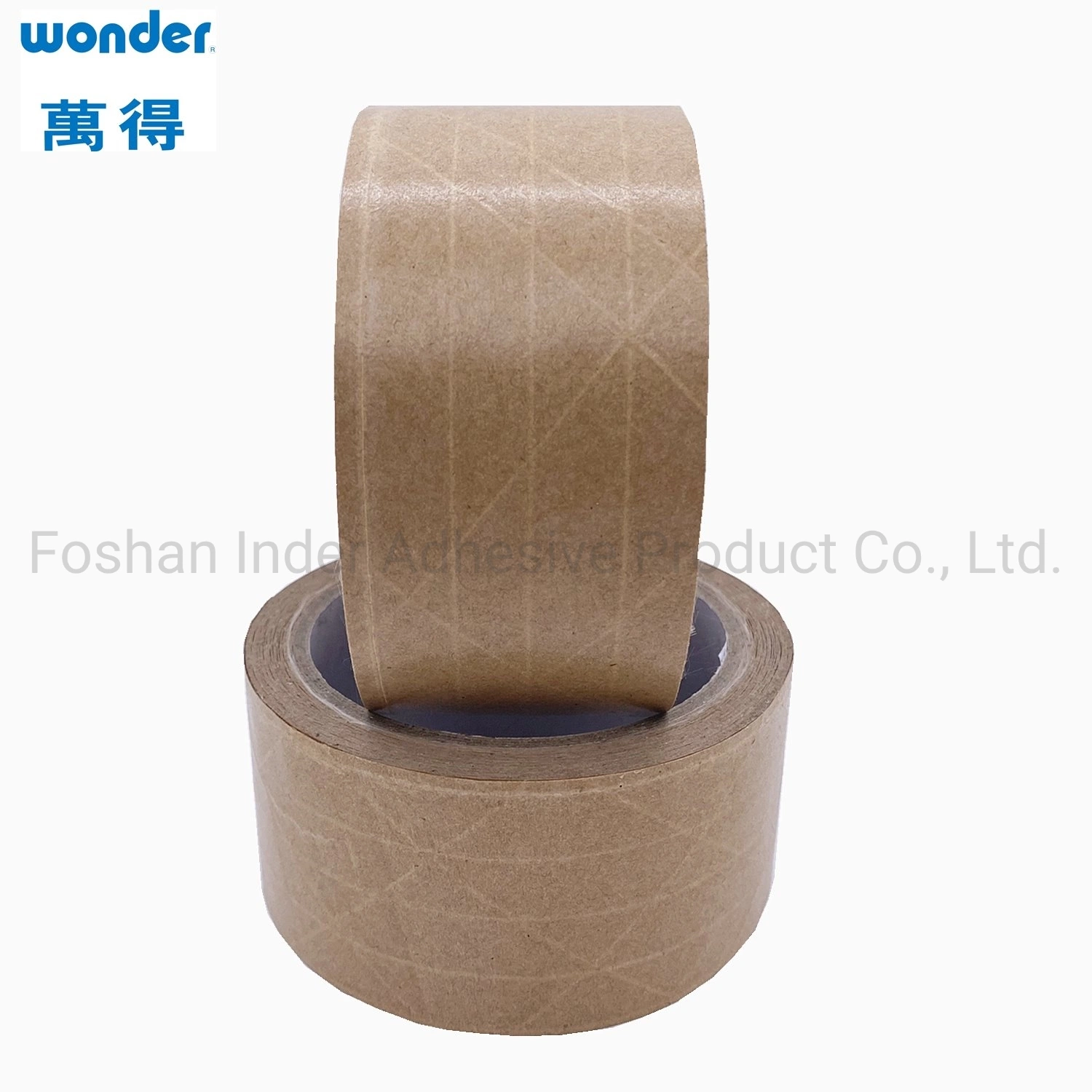 Wonder Brand Writable Self Adhesive Brown Kraft Paper Tape Coated with Rubber Glue