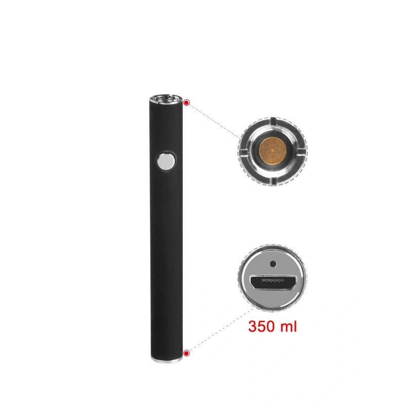 350mAh Preheat&Varibale Voltage Vape 510 Thread Battery Custom Logo Thick Oil Cartridge Button