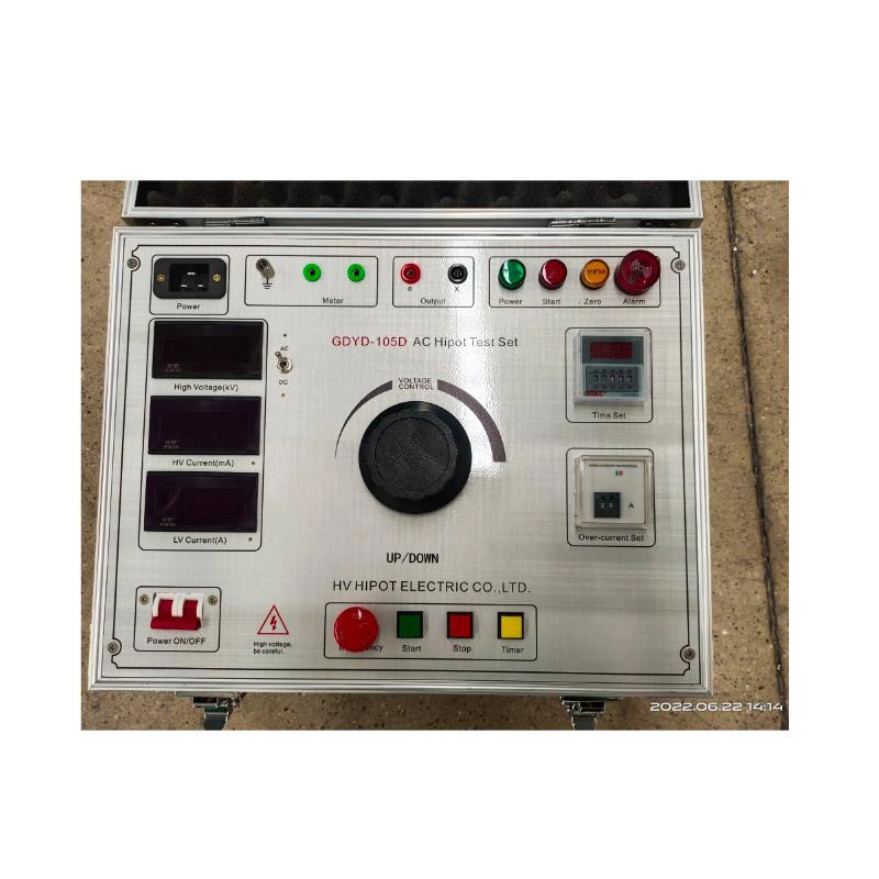 HVHIPOT GDYD-105D 5kVA/100kVAC AC/DC Hipot Test Set Digital High Voltage Withstand Tester