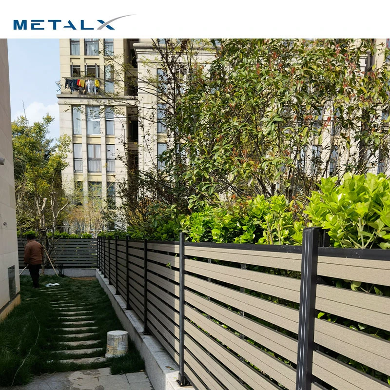 China Supplier Cheap Price WPC Outdoor Garden Decorative Boundary WPC Fence