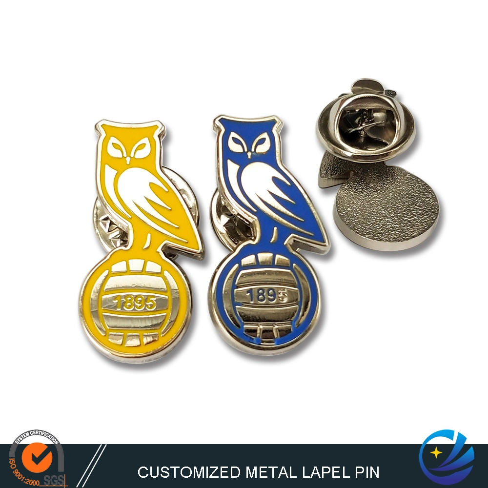 Custom Metal Schield, School Sport Company Activity Colthing Decoration Lapel Pin Soft Enamel Security Badge for Promotional Gift Cambodian Military Metal Badge