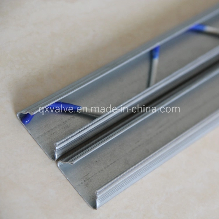 Aluminum Channel Locking Profile Greenhouse Film Locker Spring Galvanized Steel