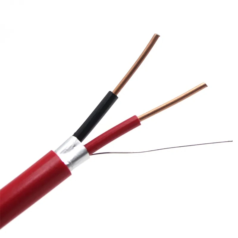 2 Core 1.5mm 2.5mm Shielded Fire Alarm Cable