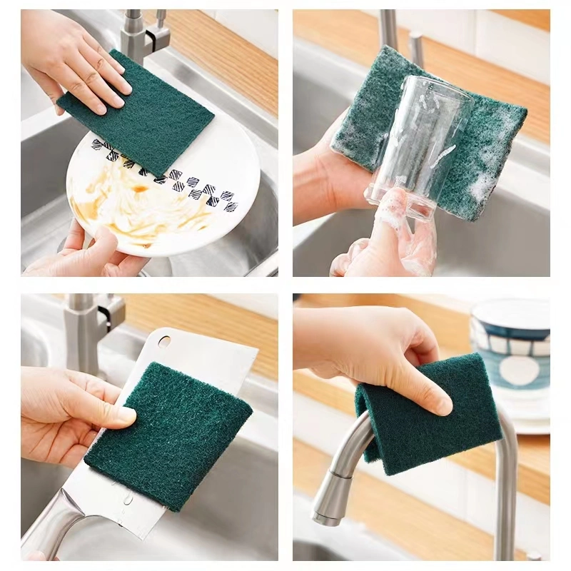 Daily Use Heavy Duty Polyester Customized Scouring Pad