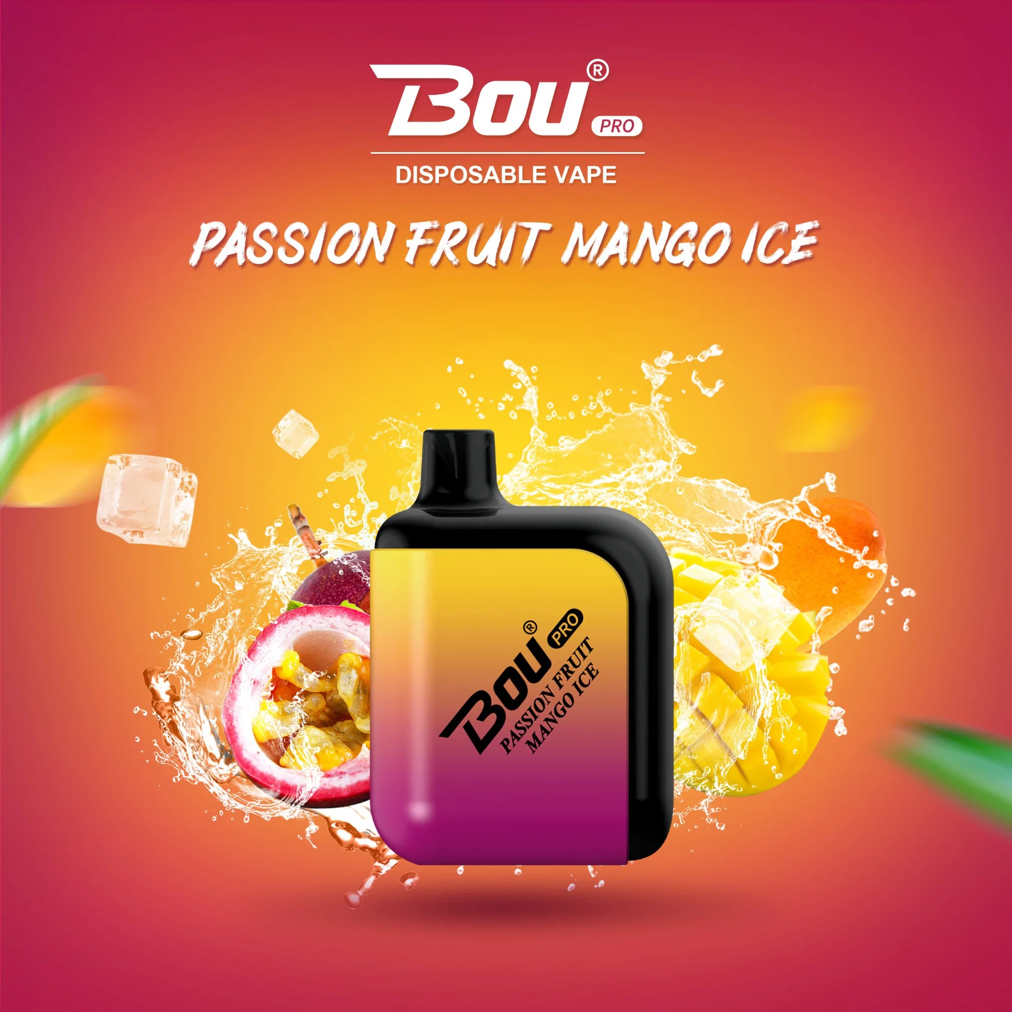 Attractive Design13 Fruit Tastes Bou PRO 7000 Disposable E Cigarette Mini Ecig