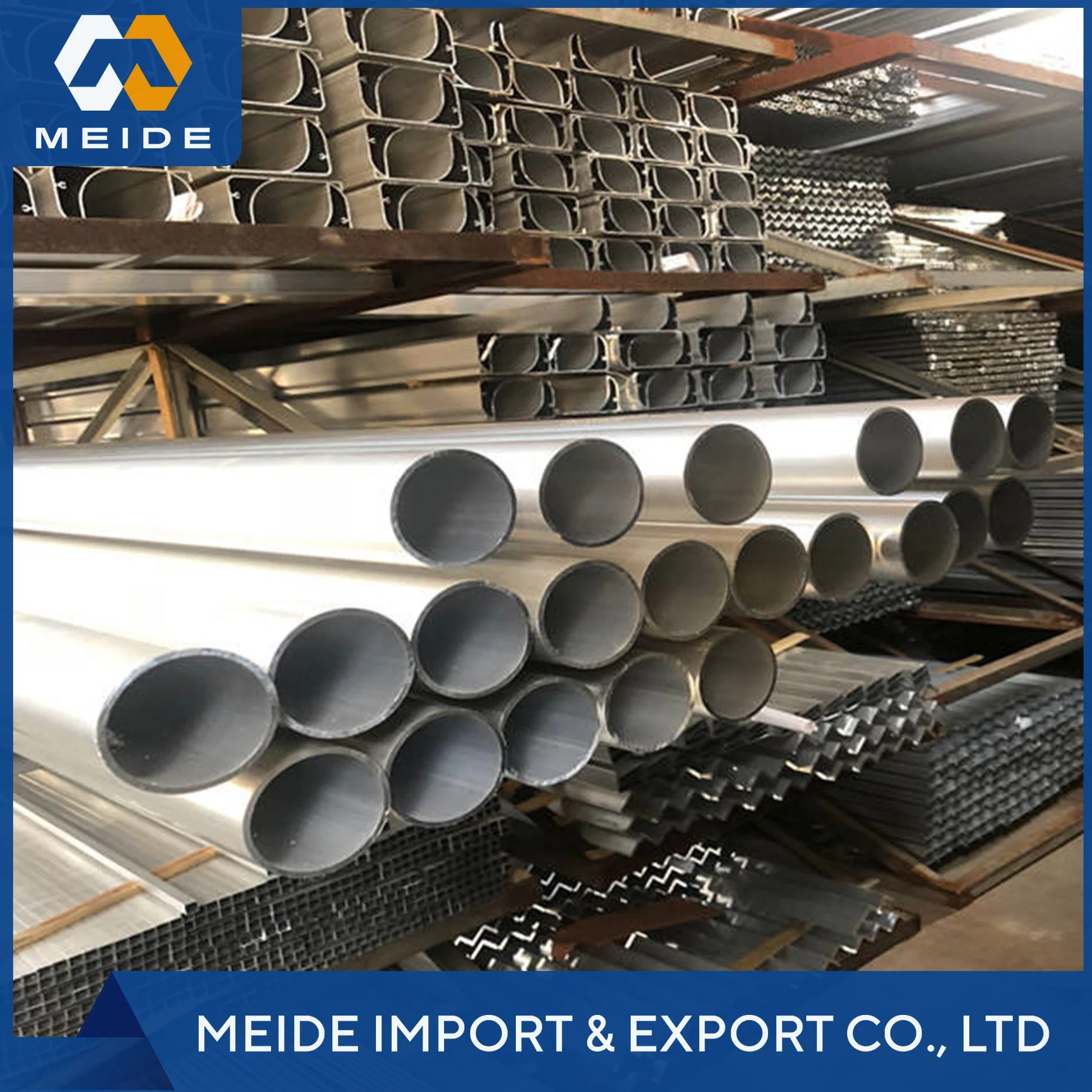 Factory Provides Aluminum Alloy Tube 6063 6201 6005 6005A 6105 6106 6008 6009 6010 6110A 6011 Seamless Polished Aluminum Tube Welded Parts Shaped Aluminum Pipe