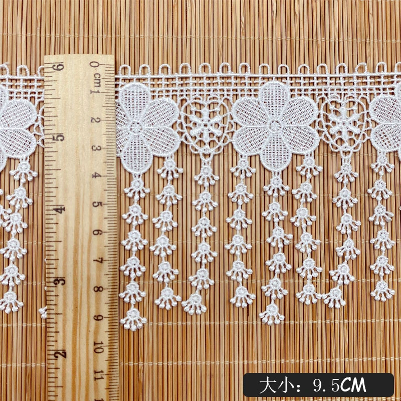 Dentelle hydrosoluble dentelle Accessoires bricolage Robe de mariage pendentif pour enfants Accessoires de vêtements de fleurs