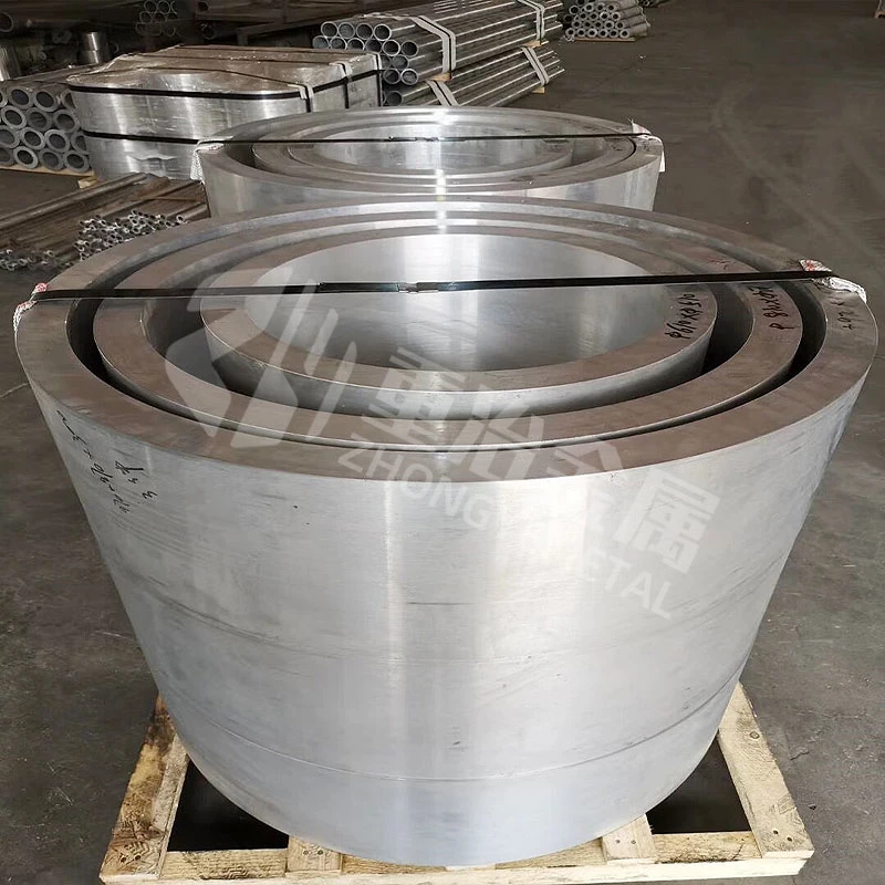 Forging-Rolled Rings-Sleeves Bushes-Shell Car-Auto-Casing 4A11/4032/5A02/5A05/5A06/5083 Big Diameter H112 Aluminum Forged Tube