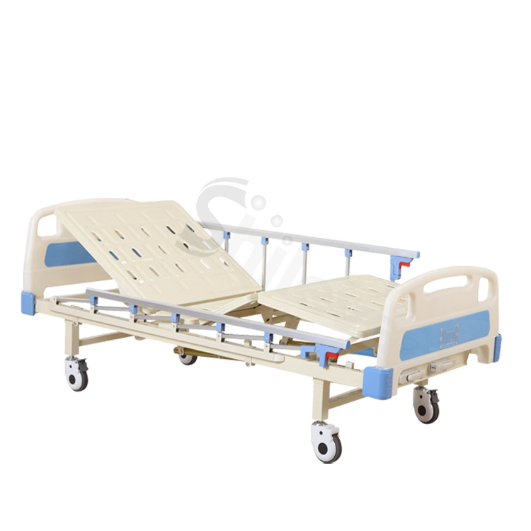 أثاث المستشفى سرير العناية المركزة الطبية ABS سرير مرفقي