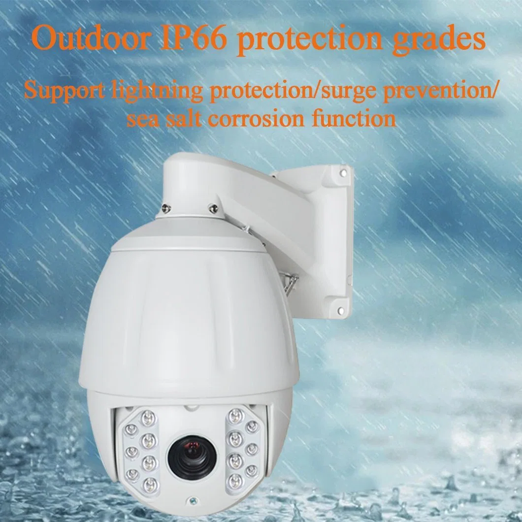 Hico Starlight Sony Sensor Outdoor 150m IR Long Range Speed Dome CCTV 20X Optical Zoom Auto Tracking Poe IP Camera PTZ