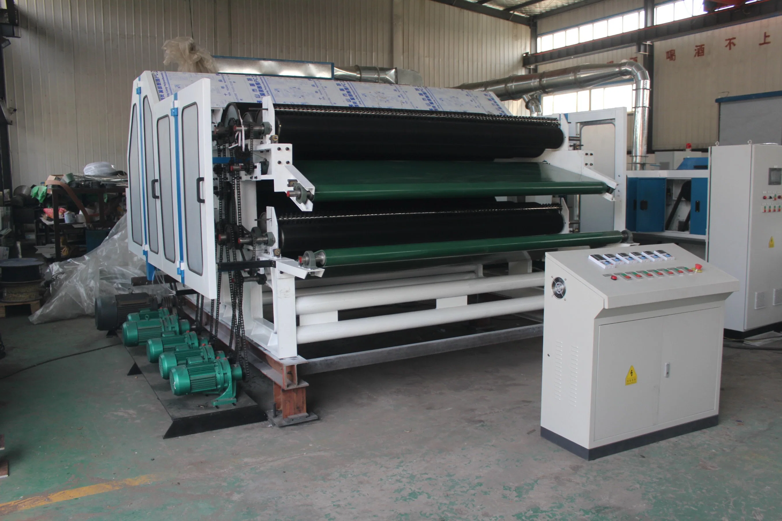 Factory Fiber Cotton Non Woven Carding Machine for Nonwoven Felt