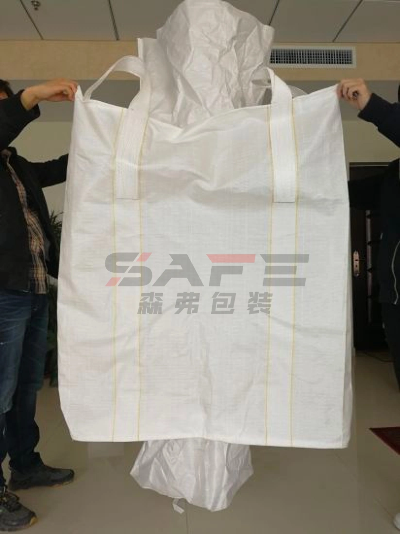 Customize Size and Color Logo Printing Super Strong PP FIBC Bulk Big Used Jumbo Big Bags Scrap Available