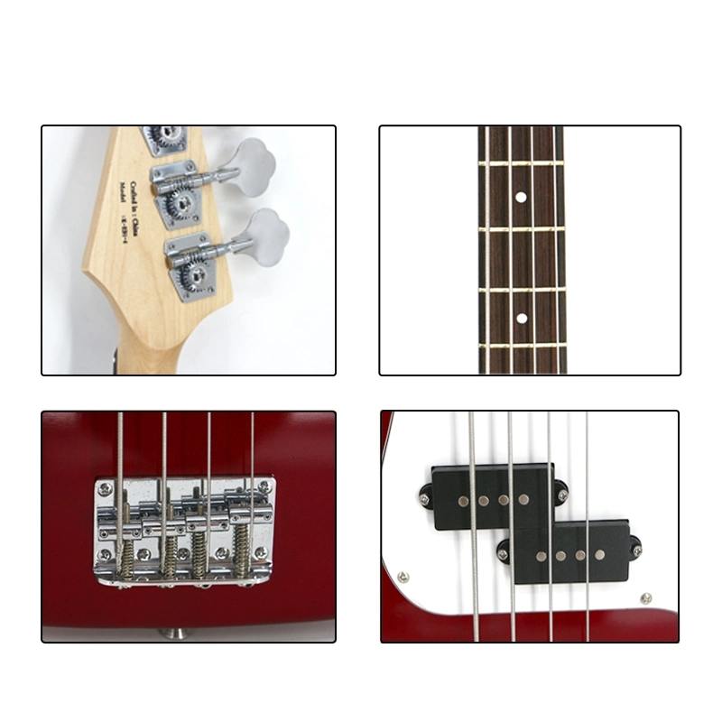 Mayorista/Proveedor musical instrumentos de cuerda Fretless eléctrico Guitare Bass 5 Cordes Profesional