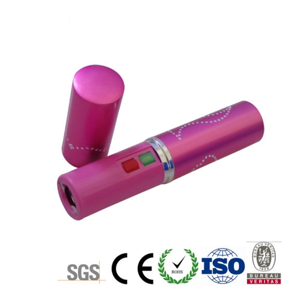 Lady Use Self Defense Mini Lipstick Shocker with Flashlight