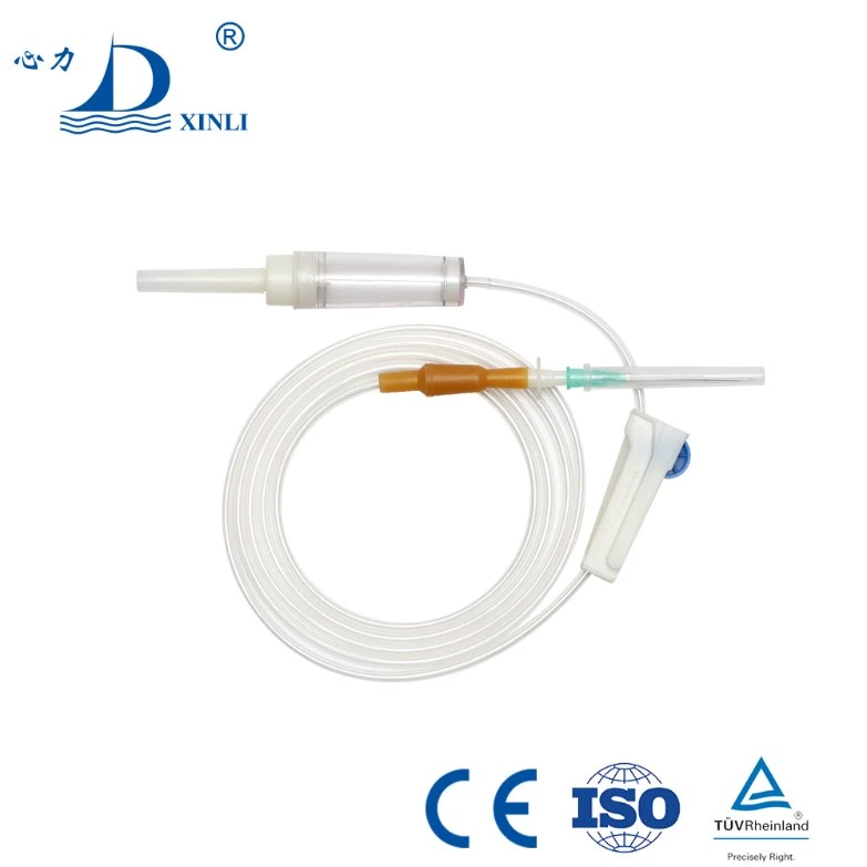 Qualidade competitiva Factory Direct médicos descartáveis Administração estéril IV Conjunto de infusão IV Conjunto pingos