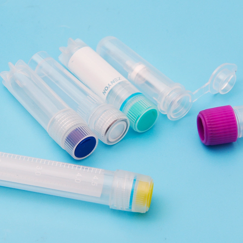 5ml Plastic Cryo Tube with Screw Lid