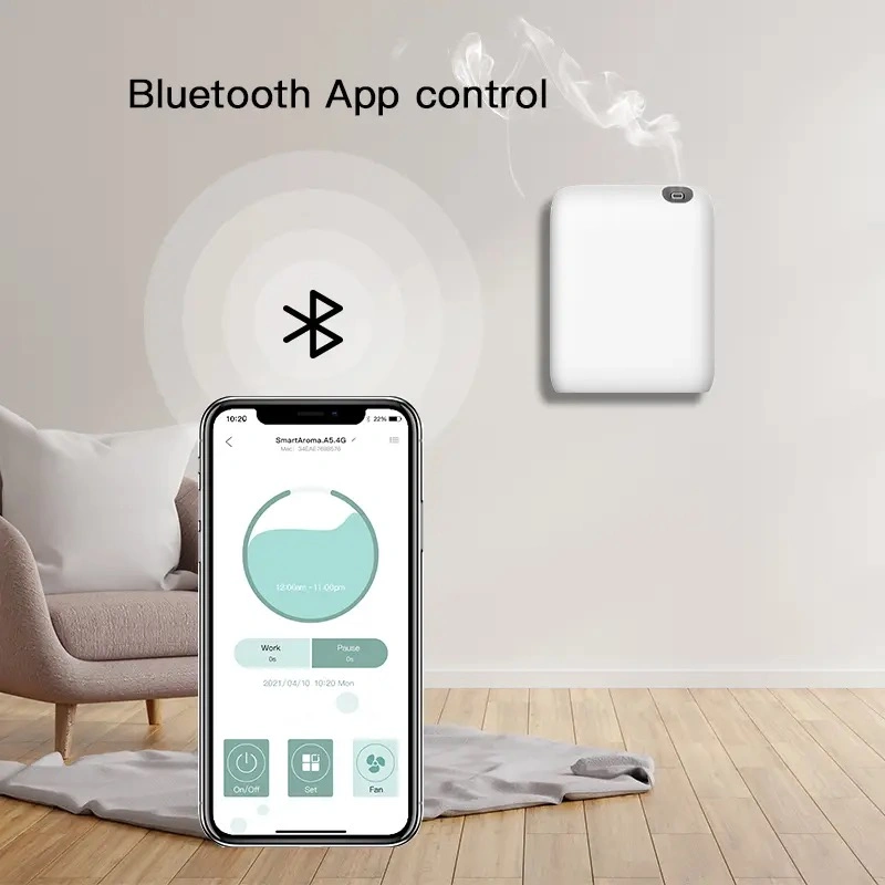 APP Control Duft wasserlos ätherisches Öl Diffusor Smart Duft Luft Befeuchter-Maschine